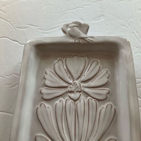 Ceramiche Virginia Pottery Tray. Cream. Made in Tuscany. Beautiful - Picture 6 of 11